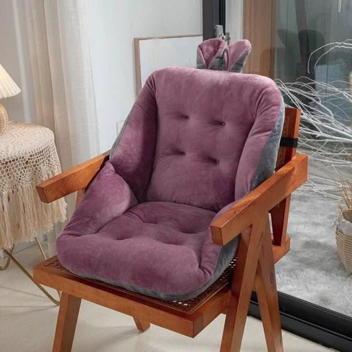 Close-up van het ademende en hygiënische OrthoSeat zitkussen, ideaal voor langdurig comfortabel zitten.
