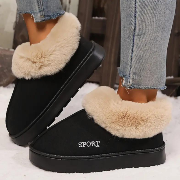 Zachte en warme dames pantoffels Nova voor ultiem thuiscomfort. Ideaal als huisschoenen.