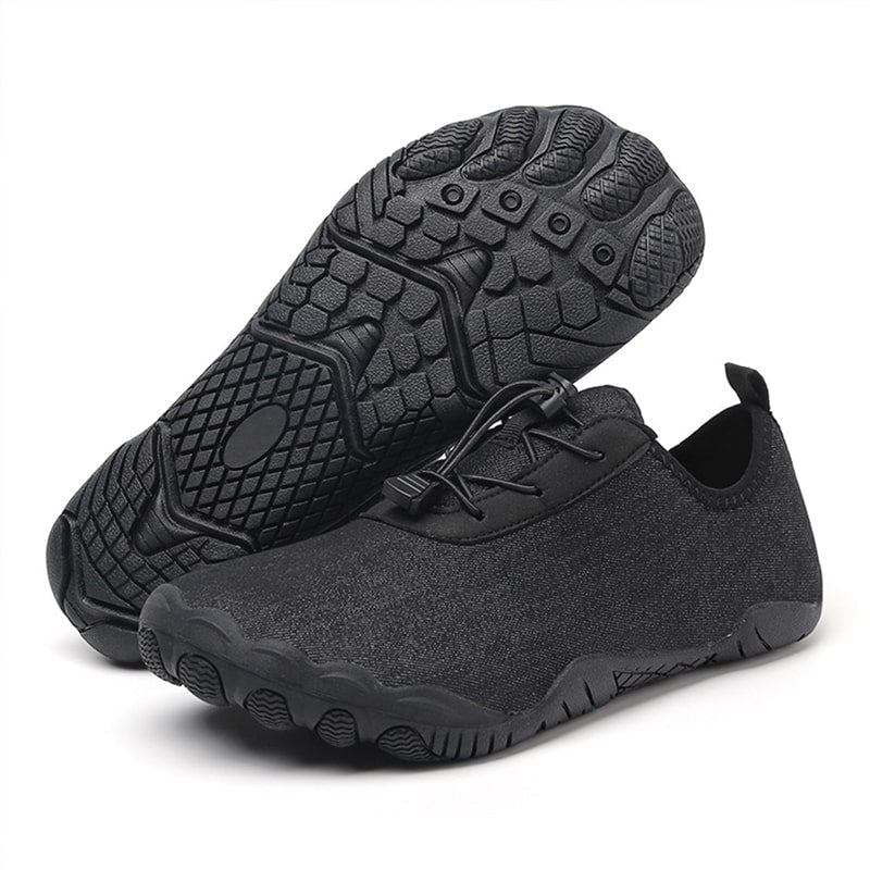 TerraStride barefoot antislip schoenen voor natuurlijke beweging, unisex en comfortabel.
