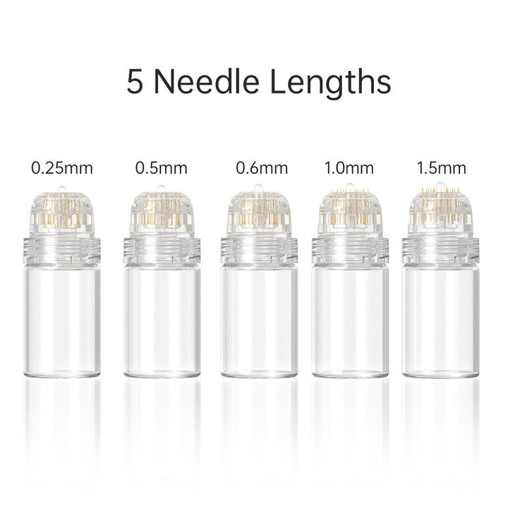 Anti-aging microneedling derma stempel voor gezichtsverzorging; verbetert serum absorptie & collageenproductie.
