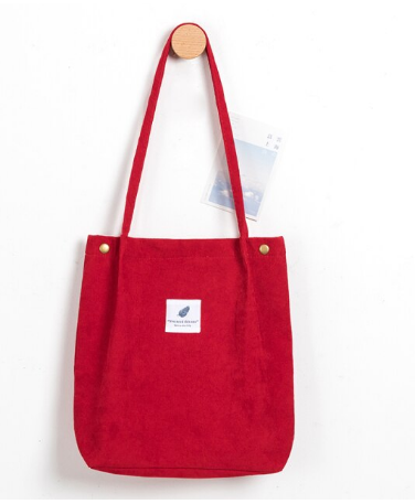 Dames casual corduroy tote bag, veelzijdig en comfortabel voor dagelijks gebruik.