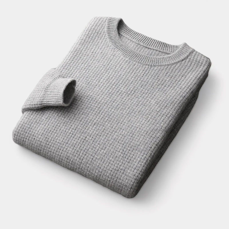 Stijlvolle Norbert herentrui, perfect voor een casual winteroutfit. Warme, zachte wollen trui voor mannen.