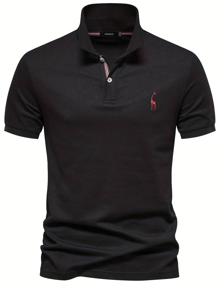 Stijlvol heren poloshirt voor comfort en klasse, ideaal voor zomer en lente. Casual en veelzijdig.