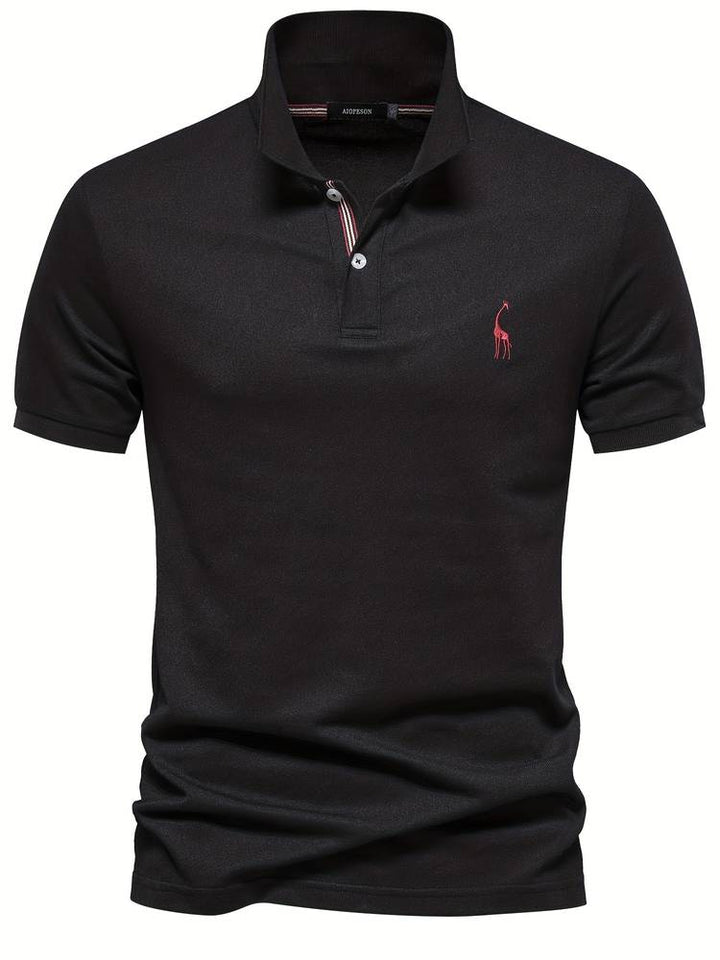 Stijlvol heren poloshirt voor comfort en klasse, ideaal voor zomer en lente. Casual en veelzijdig.