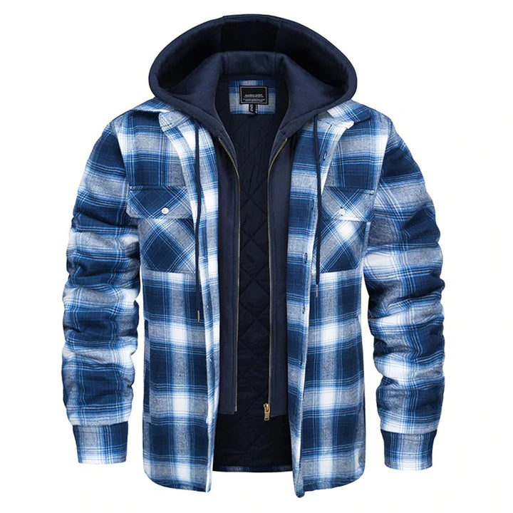 Heren geruite jas; een must-have voor de herfst en winter, stijlvol en heerlijk warm.