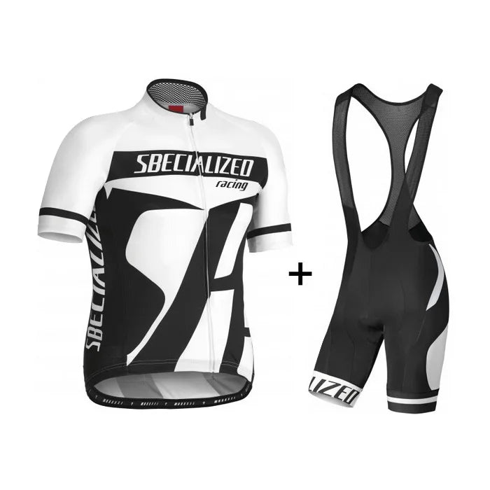 Heren bibshorts met hoge taille en ademende stof, ontworpen voor maximaal comfort op de racefiets.