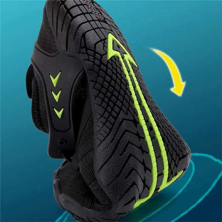 Duurzame unisex Mackenzie barefoot schoen met antislip zool, ideaal voor wandelen, training en dagelijks natuurlijk lopen.