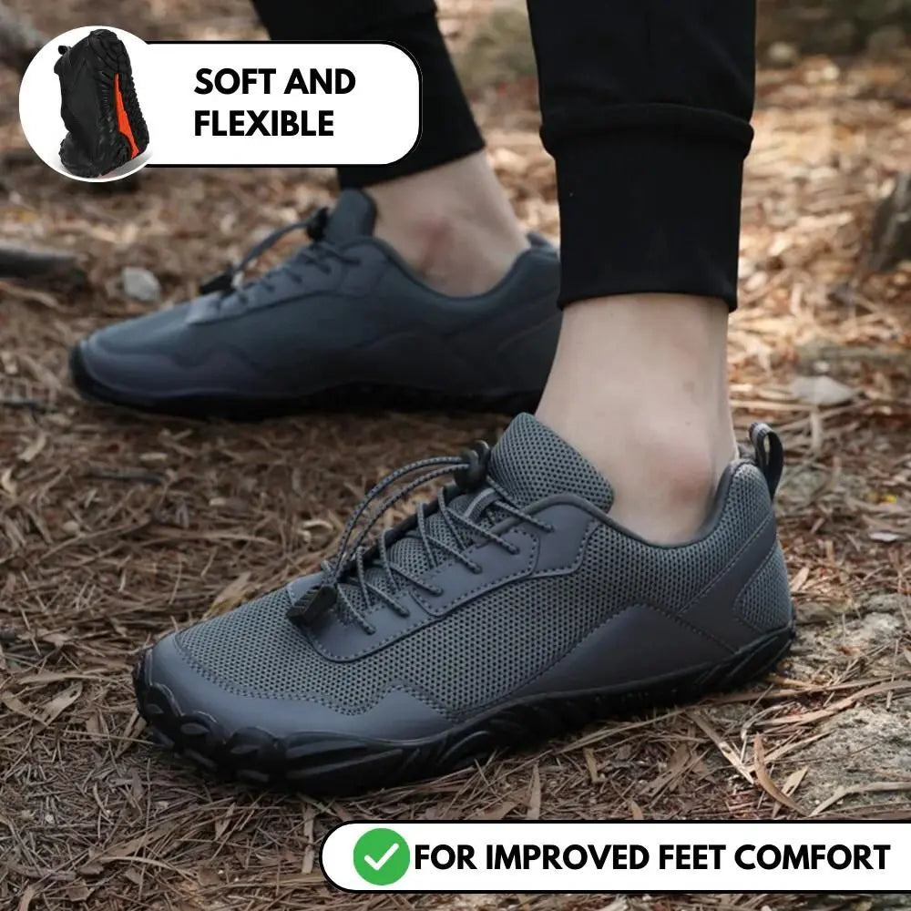 Antislip unisex outdoorschoenen Sam; ideaal voor wandelen en training, biedt veilige grip en comfort.