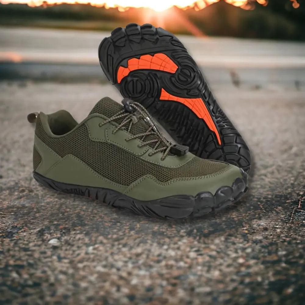 Comfortabele Sam outdoorschoenen; flexibele, lichtgewicht unisex wandelschoen voor sport en dagelijks gebruik.