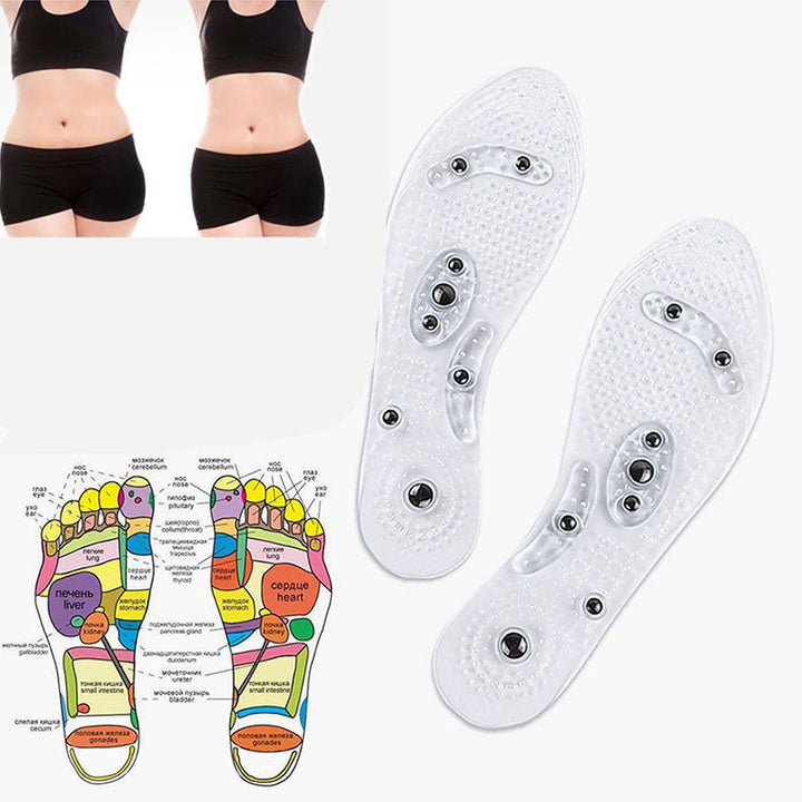 Innovatieve acupressuur zooltjes voor optimale voetmassage en verlichting van spierspanning.