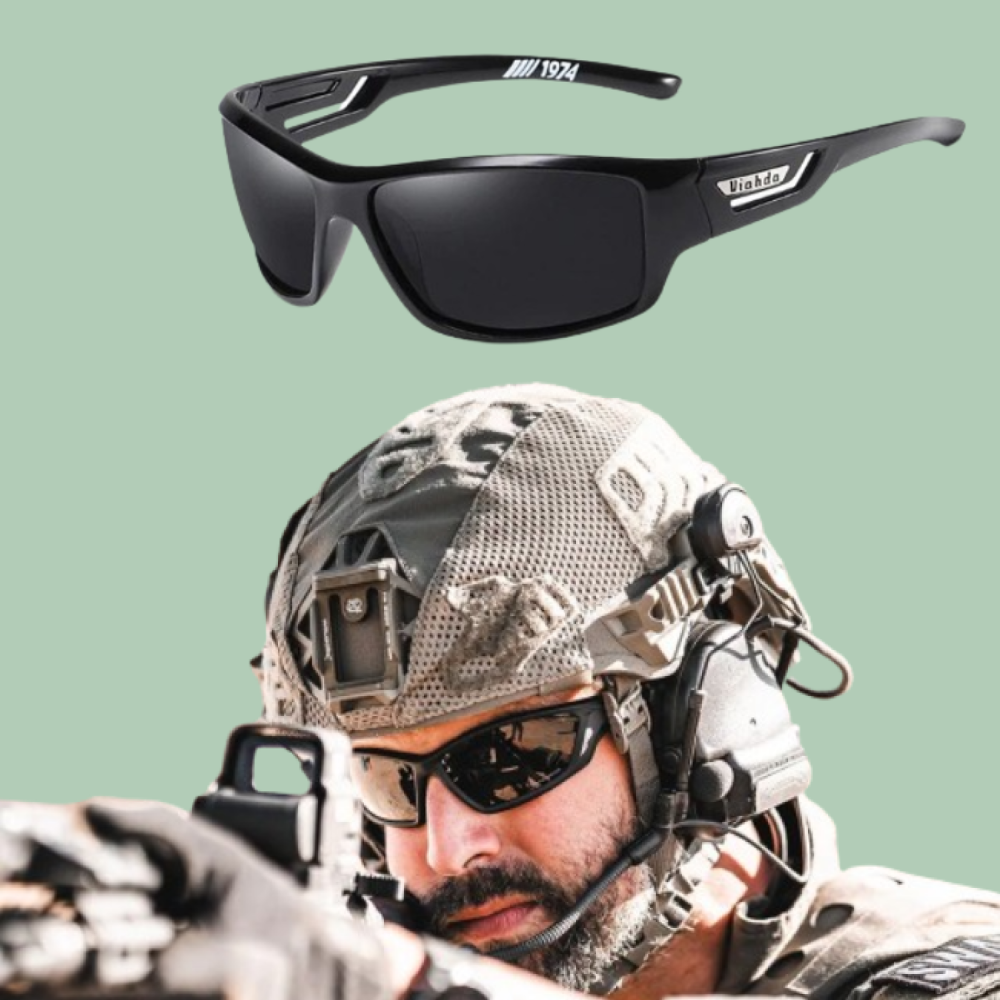 Marine Vision unisex gepolariseerde zonnebril voor outdoor; optimale UV-bescherming en helder zicht.
