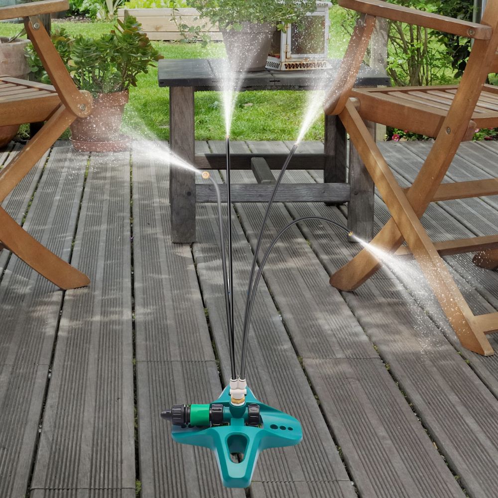 Vrijstaand vernevelingssysteem mvb26 voor terras en tuin, ideaal voor verkoeling op warme zomerdagen. Fris & eenvoudig.