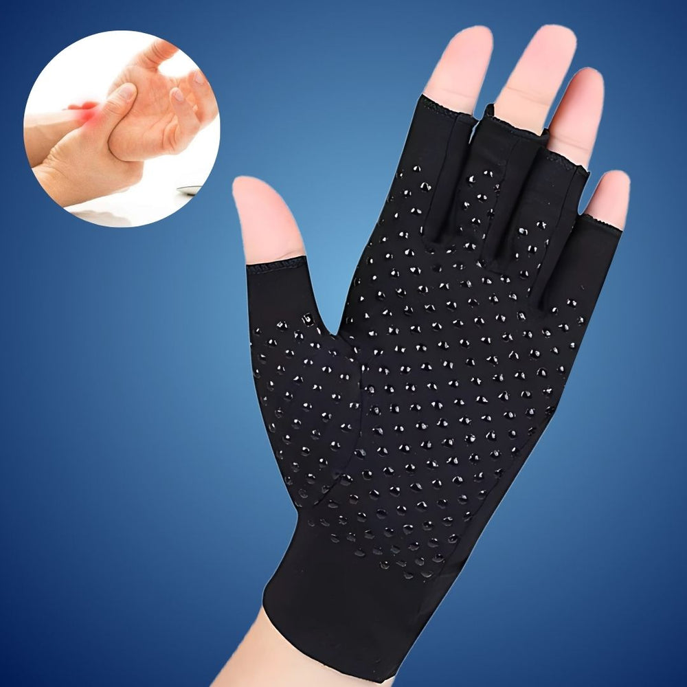 Warme unisex thermische handschoenen voor koud weer, perfect voor buitenactiviteiten met antislip grip.
