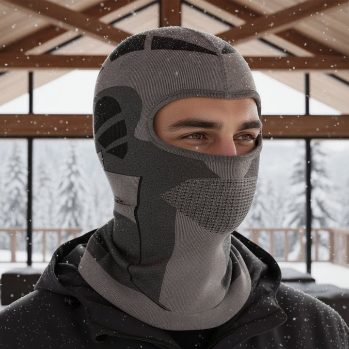 Unisex gezichtsmasker van fleece voor extreme koudebescherming. Warm en ademend voor buitenactiviteiten.