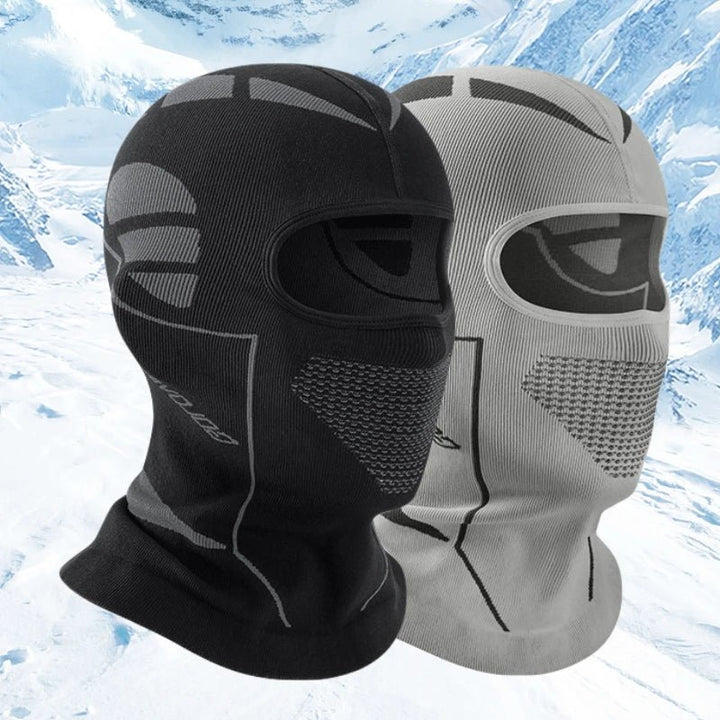 Fleece thermomasker, ideaal voor wintersport en andere buitenactiviteiten bij extreme kou. Unisex pasvorm.