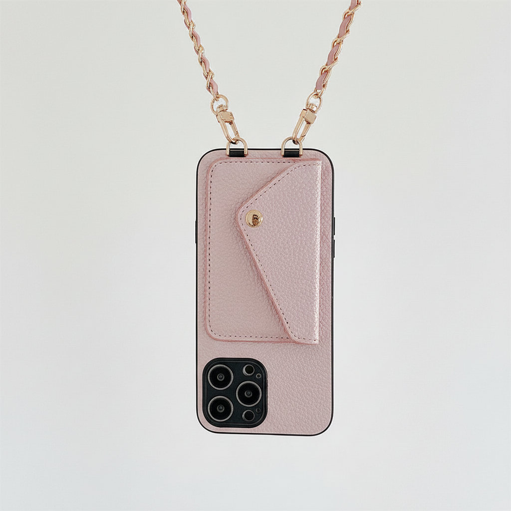 Praktisch iPhone beschermhoesje: een wallet case met pasjesvakken, perfect voor dagelijks gebruik en veiligheid.