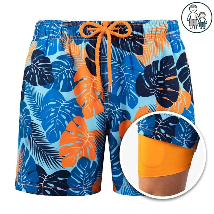 Sneldrogende heren zwembroek met comfortabele pasvorm, ideaal voor strand en zwembad.