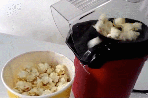 Popcornmachine voor gezellige filmavonden & heerlijke, gezonde hete lucht snacks thuis.