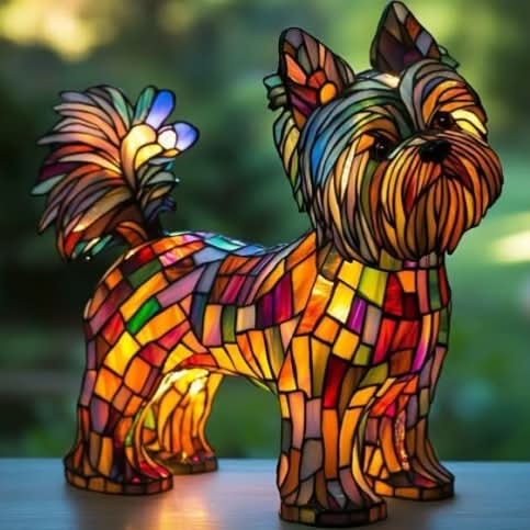 LED nachtlampje met cocker spaniel, zacht licht, ideaal voor kinderkamer, sfeervol en veilig.
