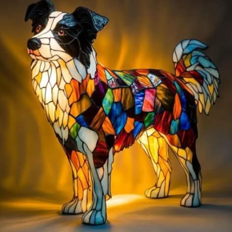Compacte LED nachtlamp met schattige hond, perfect voor kinderkamer, zachte sfeerverlichting.