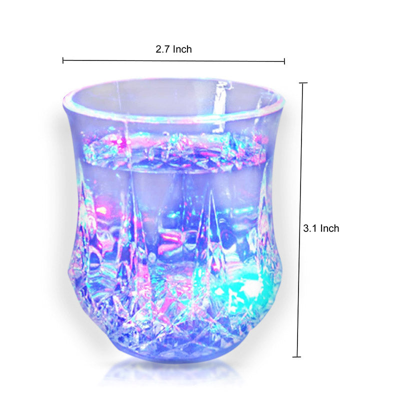 Levendige LED feestglazen die uw evenement verlichten; duurzame, onbreekbare drinkware voor extra feestvreugde.
