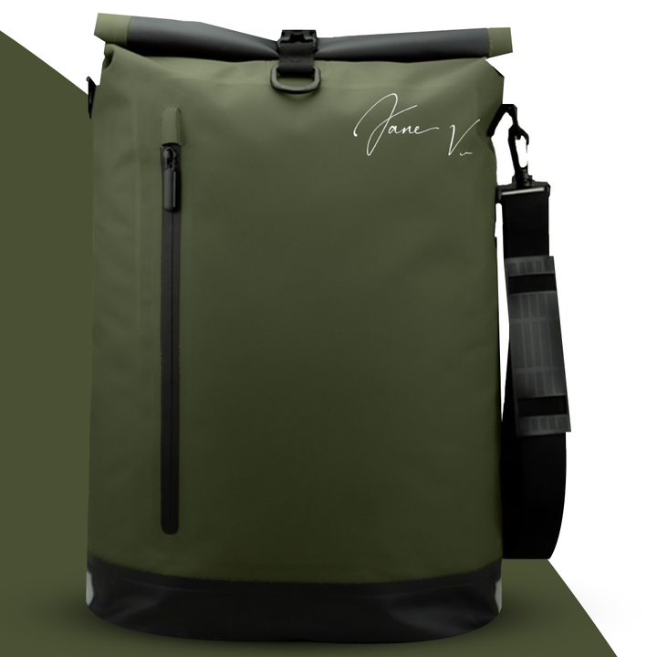 Stijlvolle pendeltas MultiBag™ met laptopvak, waterdicht voor woon-werkverkeer op de fiets.