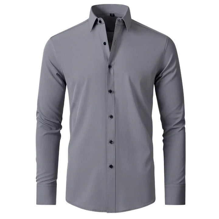 Modieus kreukvrij herenoverhemd, ideaal voor een relaxte, stijlvolle casual look. Comfortabel en veelzijdig.