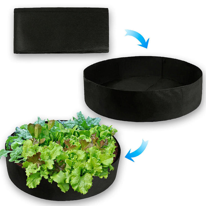 Flexibele kweekbak in diverse maten voor moestuin, perfect voor planten en kruiden op elke plek.