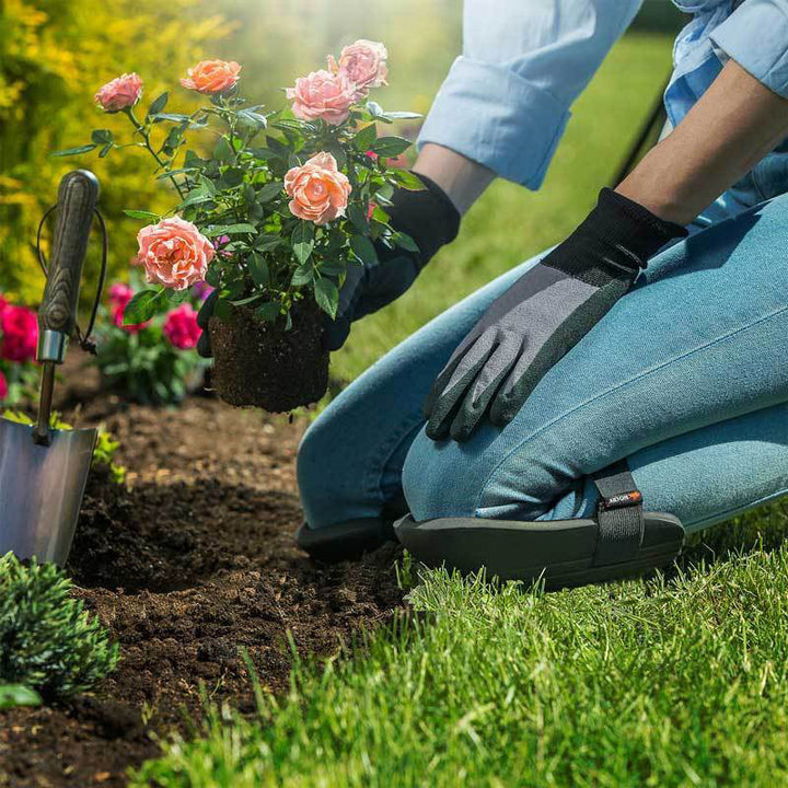 Praktische kniebeschermers voor intensief tuinieren; perfect voor wieden, planten en klusjes. Bieden comfort en bescherming.