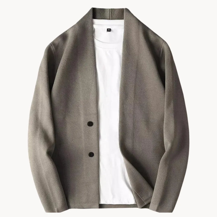 Unisex comfortabel vest met open voorkant, ideaal voor najaar. Casual, veelzijdig en lange mouwen.