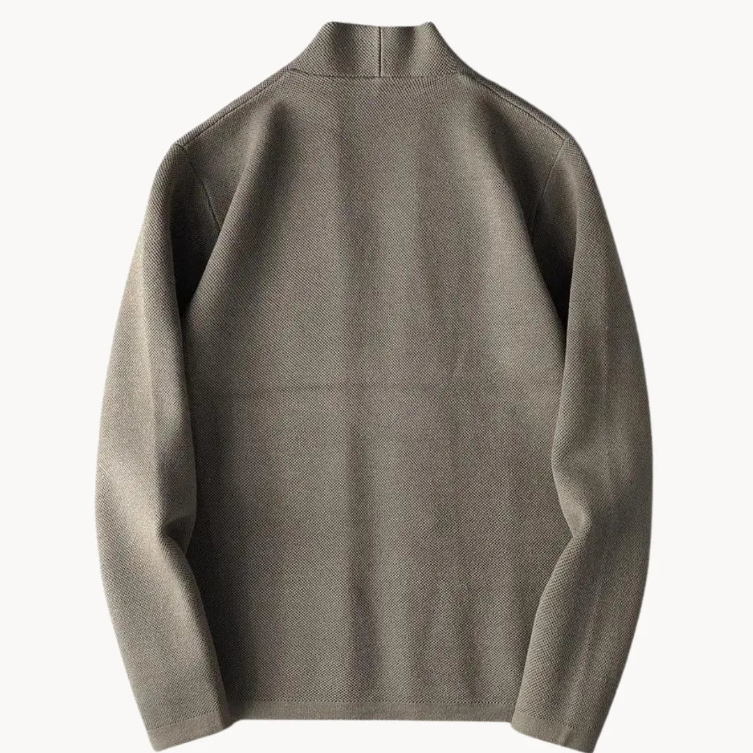 Stijlvol unisex open-front cardigan voor herfst en najaar. Modern vest met lange mouwen voor dagelijks comfort.