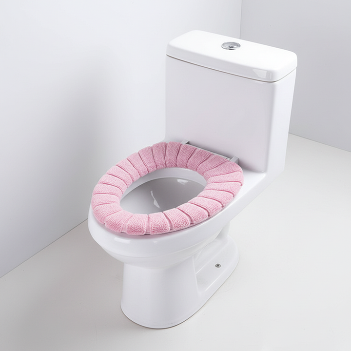 Comfortabele gepolsterde wc-brilhoes, een essentieel en hygiënisch badkameraccessoire.