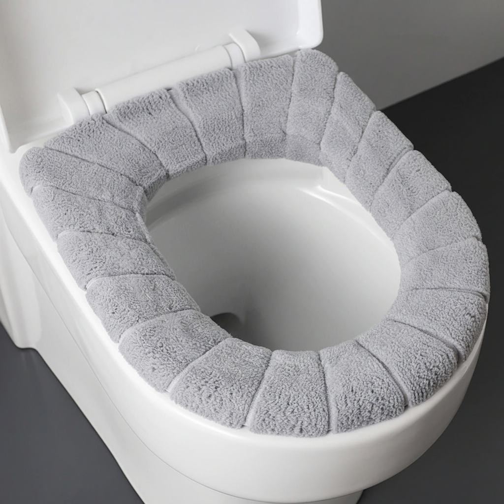 Luxe gevoerde toiletbrilhoes voor ongekend comfort, zacht en warm voor de wc-bril.