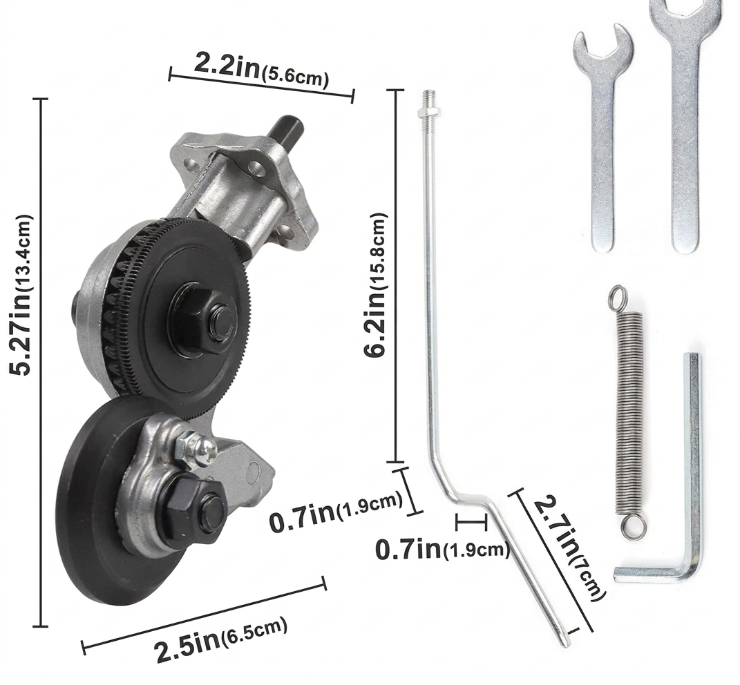 Verbetert je DIY tools: deze metaalsnijder opzetstuk maakt snijden van metaalplaten snel en nauwkeurig.