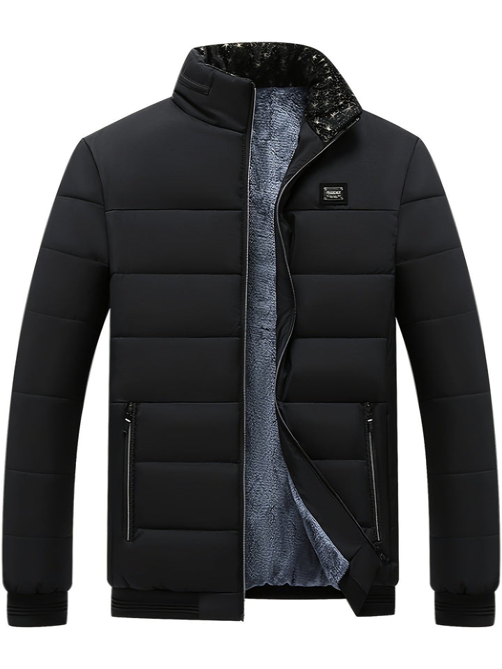 Stijlvolle heren gewatteerde winterjas Joseph, biedt optimale warmte voor koude dagen. Perfecte casual buitenkleding.