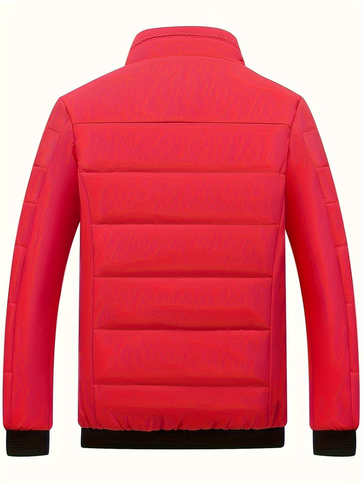 Heren Joseph gewatteerde jas, essentieel voor warmte en stijl. Ideale buitenkleding die beschermt tegen de kou.