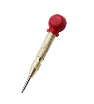 Robuuste centerpons voor houtbewerking en metaalbewerking, verzekert nauwkeurige boorgaten.
