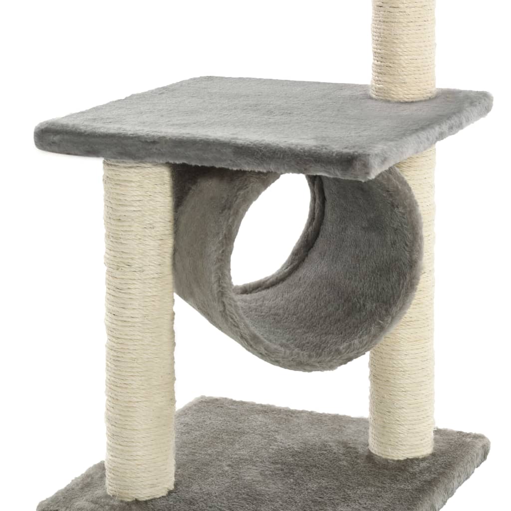 Hoge kwaliteit 65cm krabpaal voor katten. Sisal en pluche elementen zorgen voor urenlang plezier.