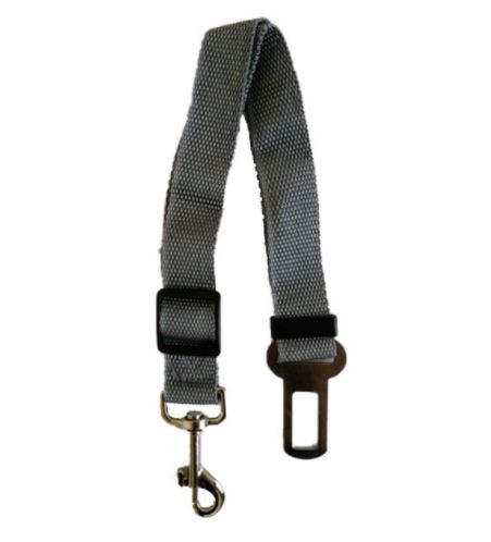 Hond in auto veilig houden met deze stevige, verstelbare nylon veiligheidsgordel (2-pack).