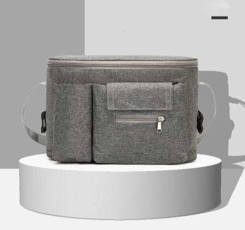 Stijlvolle kinderwagen organiser, multifunctionele handtas voor dagelijkse benodigdheden.