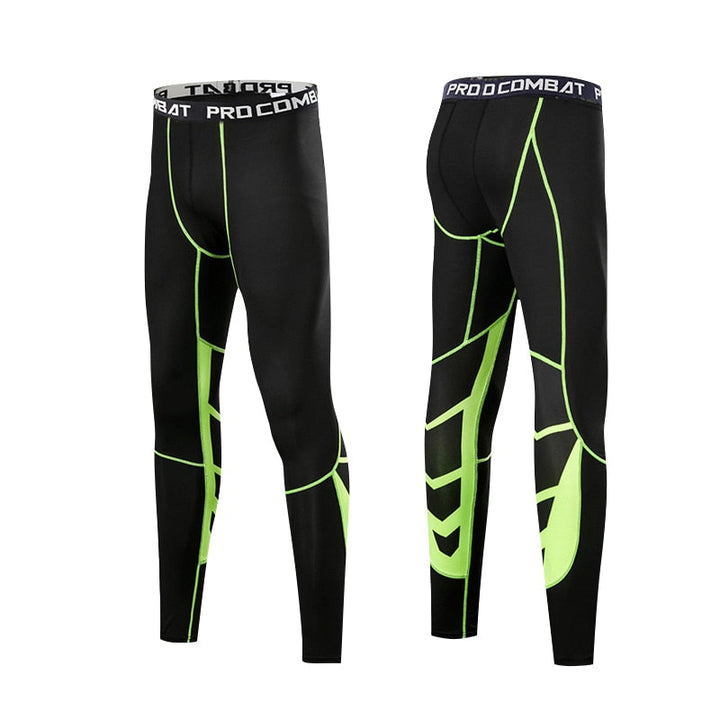 Praktische heren sportlegging in donkere kleur, onmisbaar voor serieuze fitness en training.