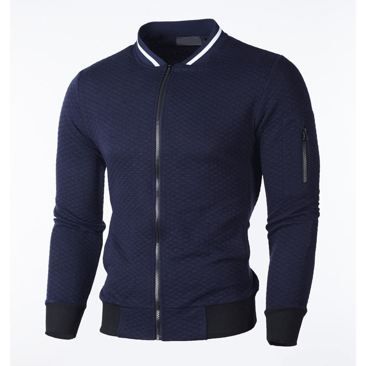 Ruitpatroon herenvest, slim fit en sportief; perfect als bovenkleding voor diverse outfits.