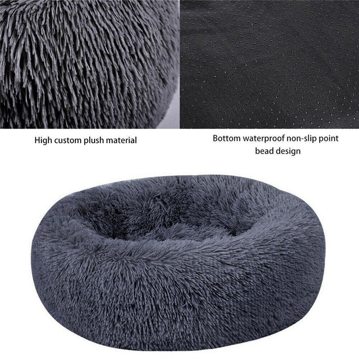 Luxe zachte Didi Donut hondenmand, een pluche rustplek voor je viervoeter.