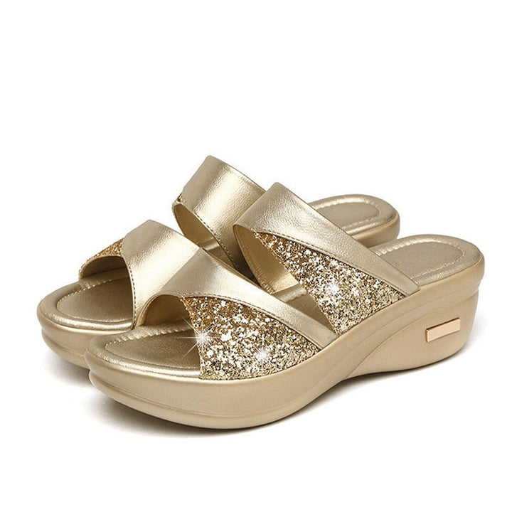 Ergonomische dames zomerschoenen met orthopedische voetondersteuning en slipvast design voor ultiem comfort.