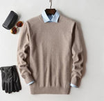 Beige - Ronde hals