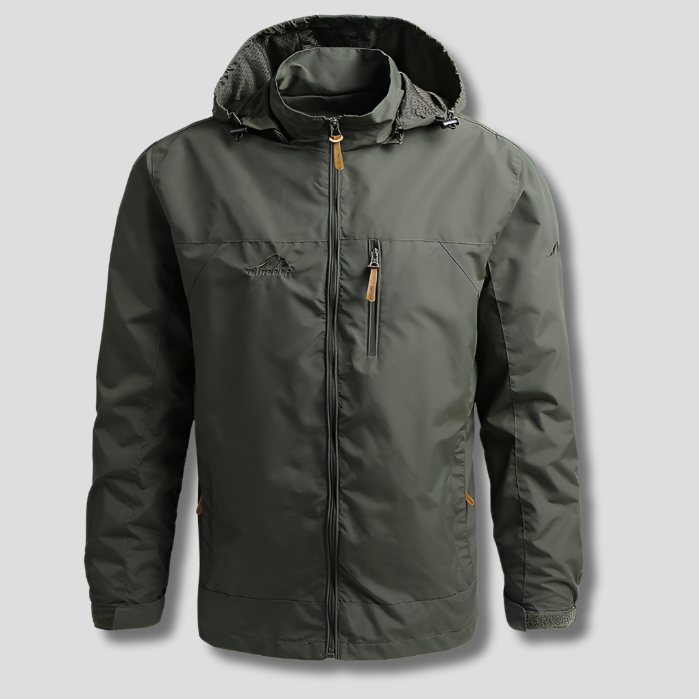 Heren outdoorjas, weerbestendig en ademend, ideaal voor wandelen en reizen. Perfect voor elk avontuur.