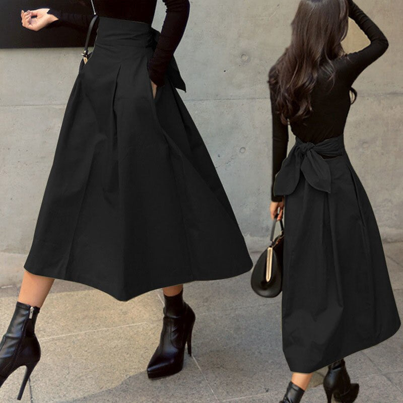 SedsSkirt halflange damesrok in elegante stijl, perfect voor een modieuze en veelzijdige vrouw.