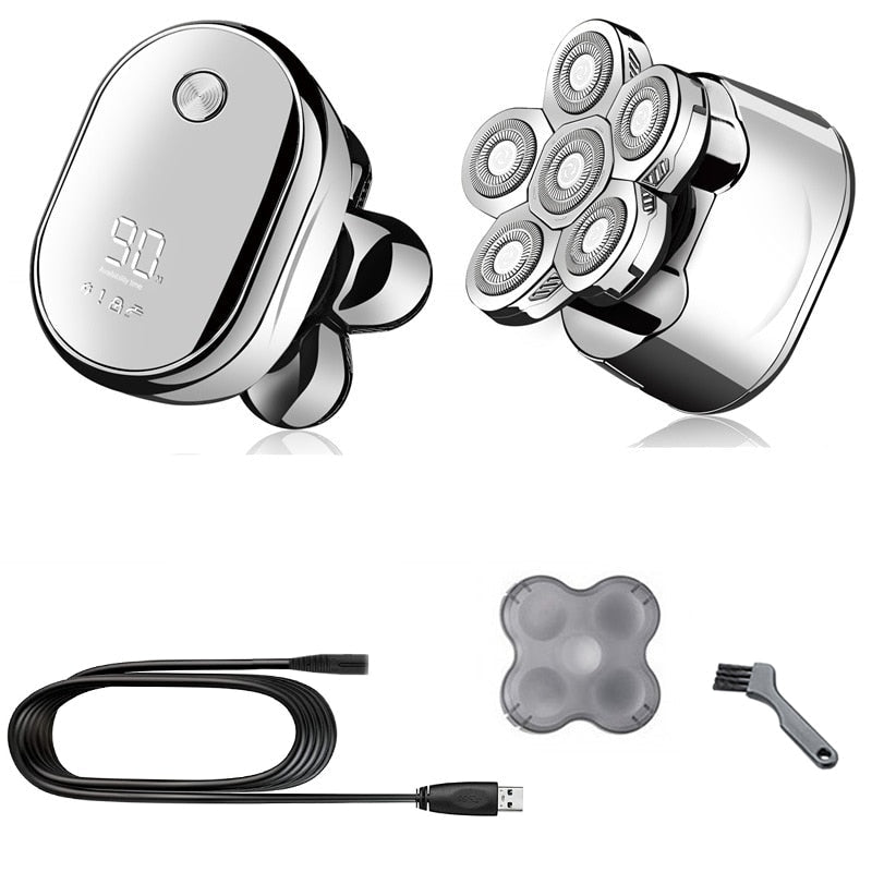 TitanEdge elektrisch scheerapparaat: nat & droog te gebruiken, USB oplaadbaar voor ultieme flexibiliteit en comfort.