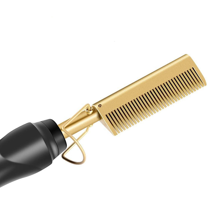 Zwarte EasyHair™ professionele stijltang, perfect voor snel stijlen en een professionele, glanzende look.