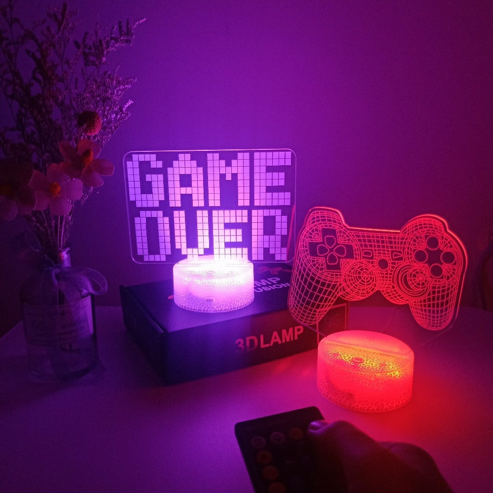 Geniet van unieke lichteffecten met deze magische gaming nachtlamp en kleurrijk sfeerlicht.